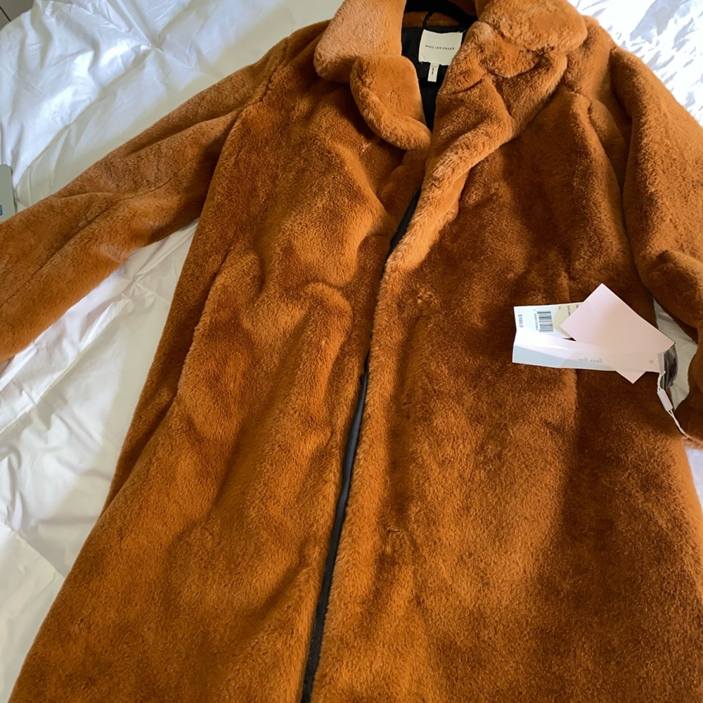 Teddy faux fur coat